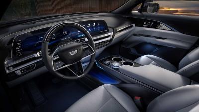 Cadillac Lyriq EV interior photo