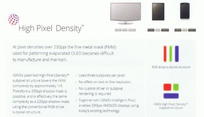 Ignis High Pixel Density brochure