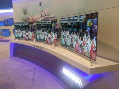 Konka 65-inch 65X90PU demonstrated at CES 2015