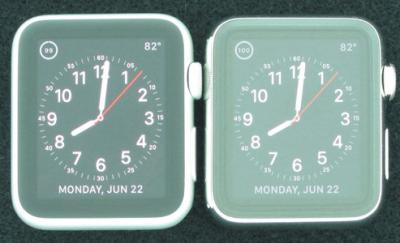 Apple watch in Ambient light (Sapphire vs Glass)