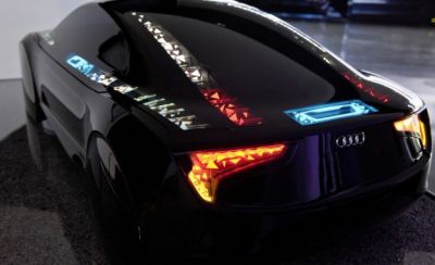 Audi OLED lighting concept, 2012