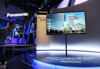 Panasonic OLED TV prototype, CES 2013