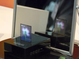 Samsung 2-inch transparent OLED prototype