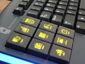 Unitedkeys OLED keyboard