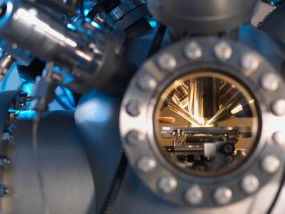 NPL OrbiSIMS instrument vacuum chamber photo