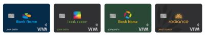 Radiance OLED credit card samples photo