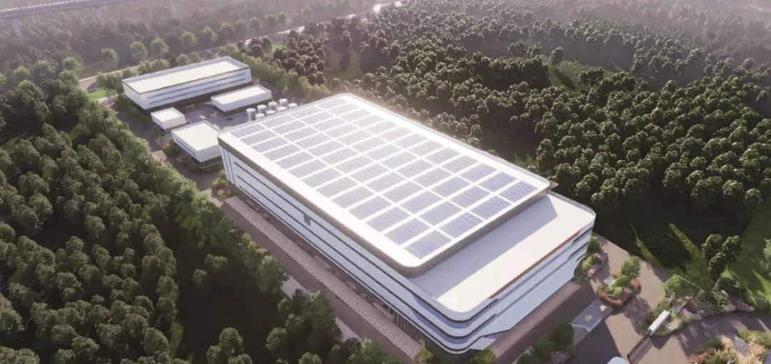 Aoshi Technology Hangzhou HQ and 12-inch OLED line render