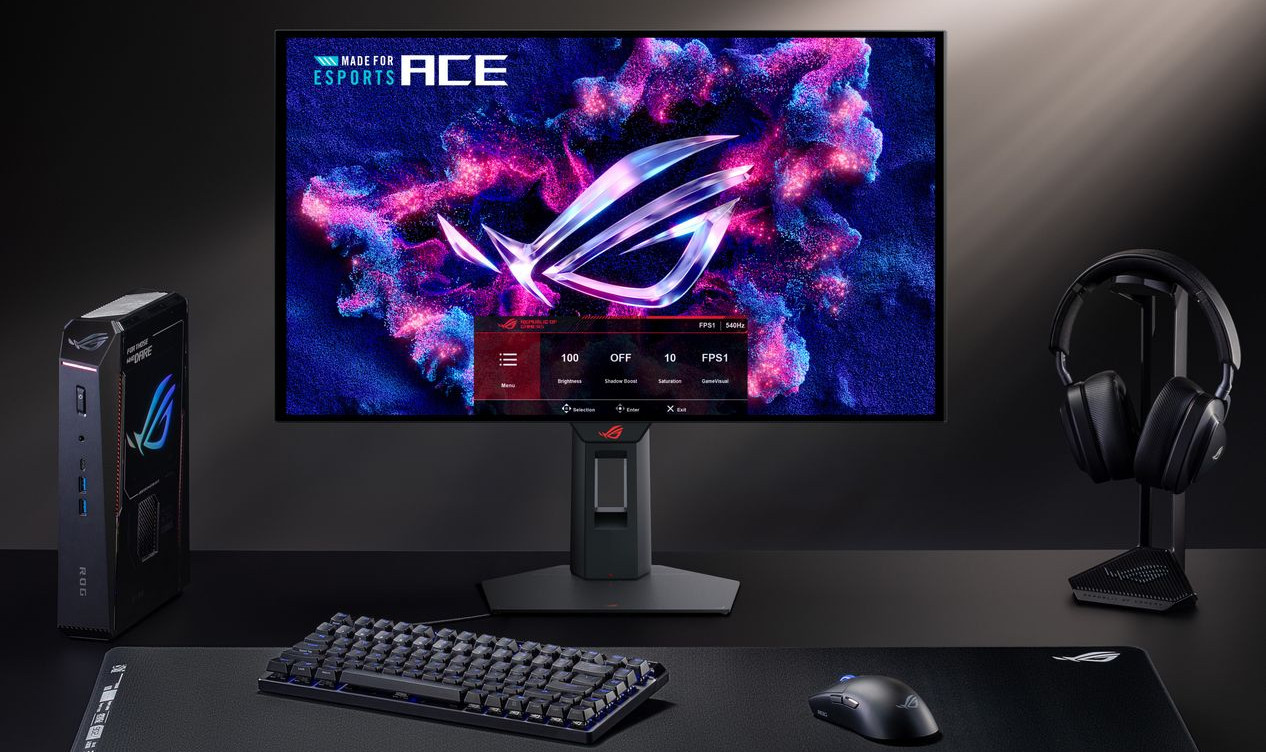 Asus 2026 24.5" WOLED/QD-OLED ROG Swift OLED Ace monitor
