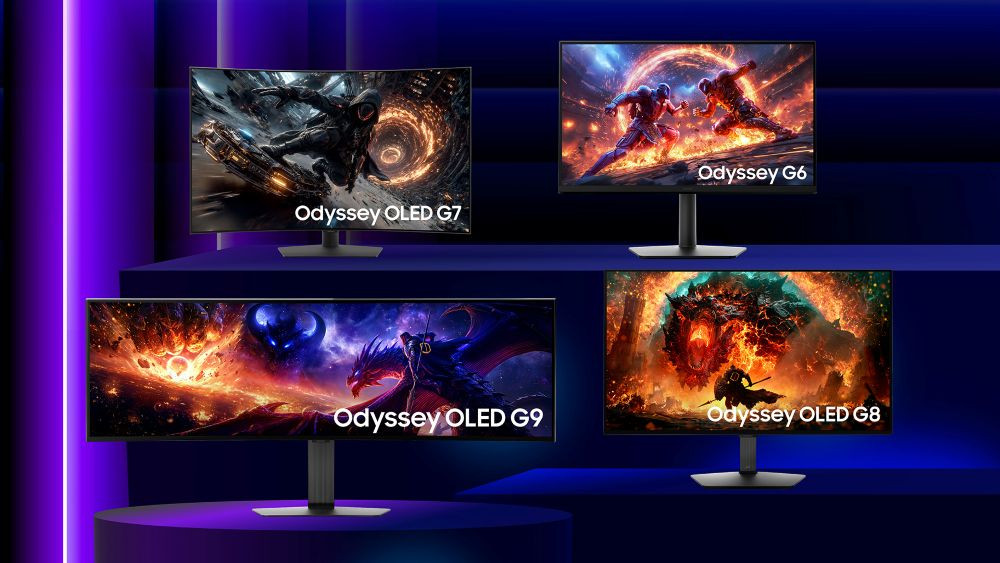 Samsung 2027 QD-OLED monitor lineup