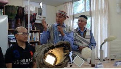 Candle light white OLEDs at Tai-Yah tribe photo