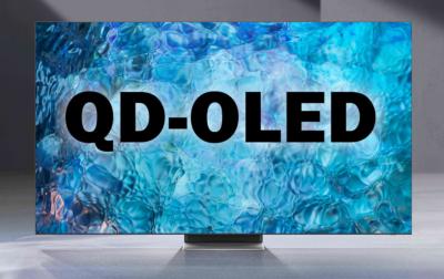 Samsung QD-OLED panel photo