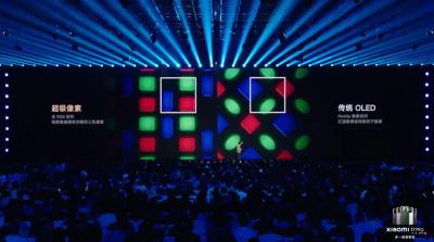 TCL CSOT Real RGB OLED slide