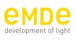 EMDE development of light logo