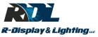 R-Display and Lighting logo