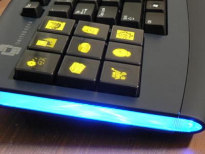 United keys OLED keyboard