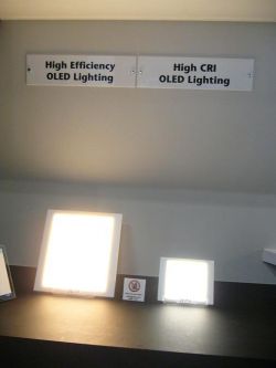 Prototype OLED panels (AUO, 2010)