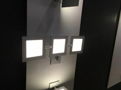 Astel Versa OLED wall installation at L+B 2016