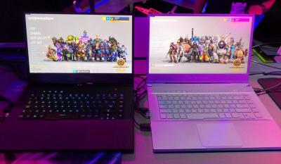 Asus Zephyrus S GX502 OLED gaming laptop prototype photo