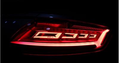 Audi TT RS 2016 OLED taillights photos