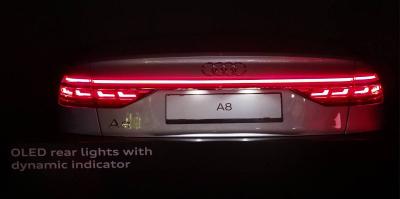Audi A8 OLED Rearlights photo