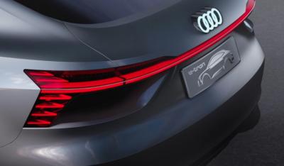 Audi Sportback Concept car OLED taillight photo