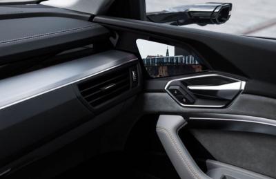 Audi e-Tron prototype virtual mirror (2018)