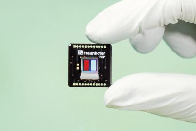 Blue OLED based phosphorescence sensor (Fraunhofer FEP)