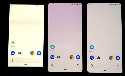 Google Pixel 3 vs. Pixel 1 - pink hue problem