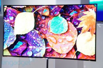 LG OLED TV at CES 2012