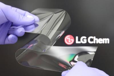 PET-based foldable OLED cover film (LG Chem)