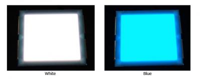 MCPionner color-tunable wet-coated OLED prototype photo