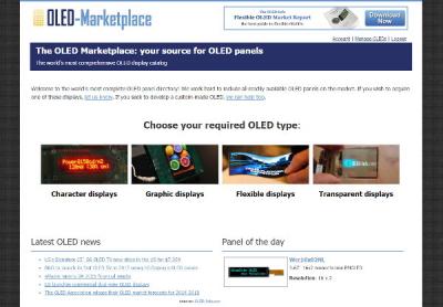 OLED Marketplace screenshot