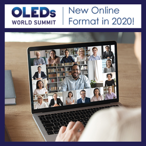 OLEDs World Summit 2020 ad