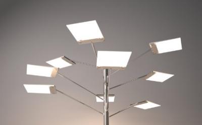 Planar LED lamp design