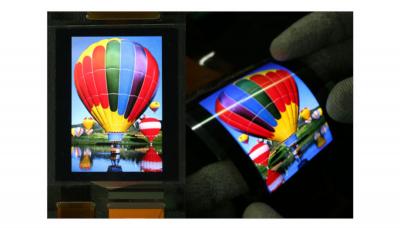 SEL 8'' flexible OLED with OPD, SID DW 2020
