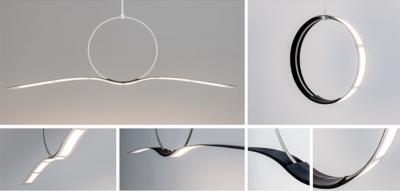 Sample OLED lighting designs, Lyteus 2019