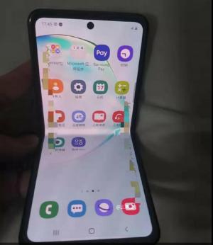 Samsung Galaxy Fold 2 - leaked photo December 2019