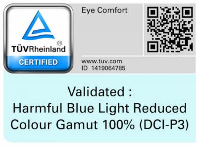 Samsung AMOLED eye comfort certification from TUV Rheinland photo