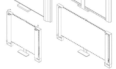 Samsung horizontal-rollable OLED TV patent image