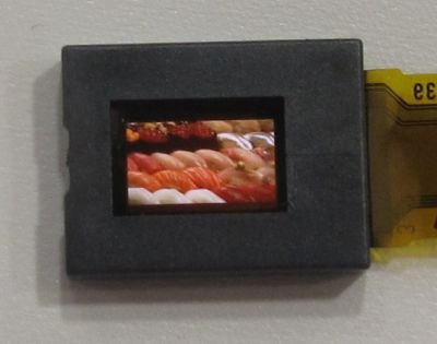Sony 0.23'' nHD+ OLED microdisplay photo