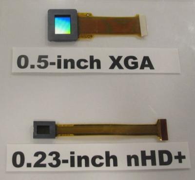Sony 0.23'' and 0.5'' OLED microdisplays photo