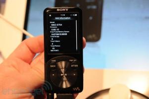 Sony shows new NWZ-S754 walkman, might have an OLED | OLED Info