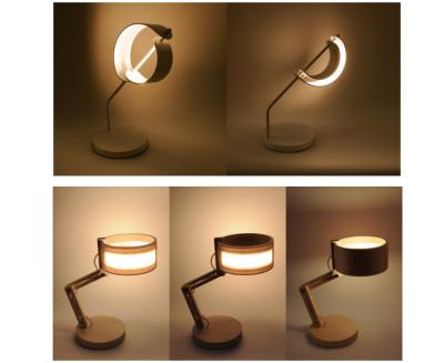 Ring EL and Crescent Moon OLED lamps photo (Sumitomo L&B 2018)