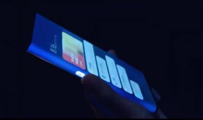 Xiaomi Mi Mix Alpha concept flexible OLED smartphone photo