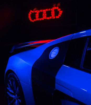 Audi's OLEDs at CES 2015 photo