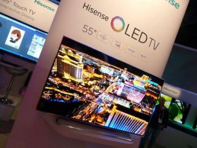 HiSense 2014 OLED TV prototype