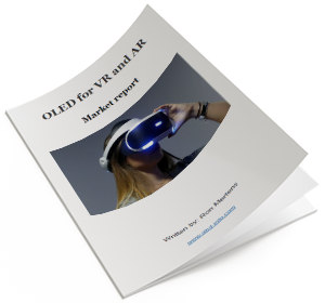 OLED for VR and AR market report cover