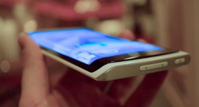 Samsung flexible OLED phone prototype