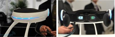 Sony 3D OLED HMD prototype photo