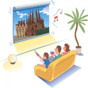 Flexible OLED TV concept (Sony)